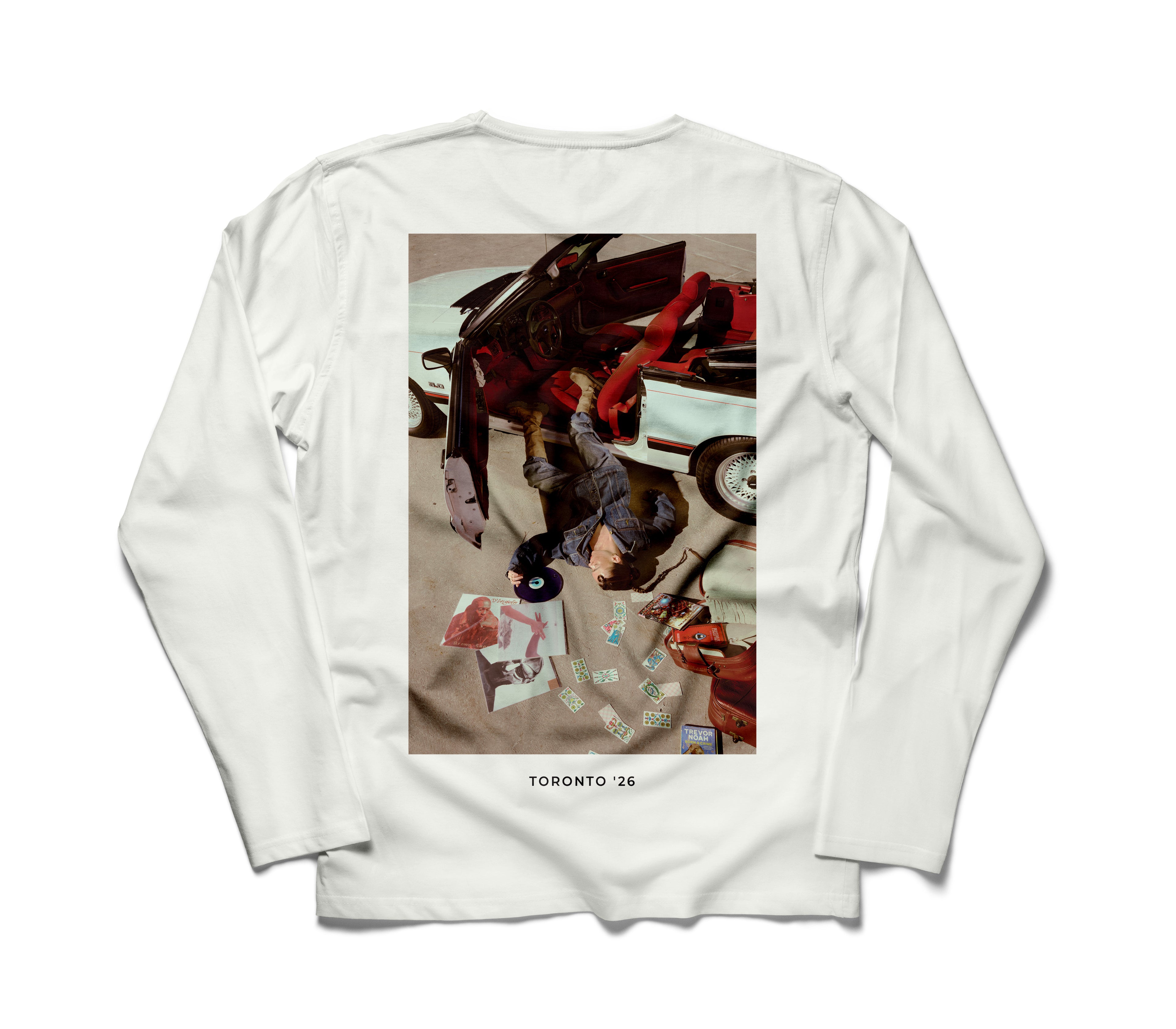 Limited Edition "St Lucie Drive" long sleeve - White