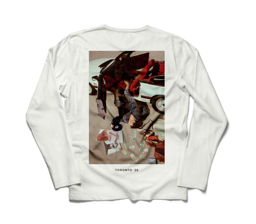 Limited Edition "St Lucie Drive" long sleeve - White